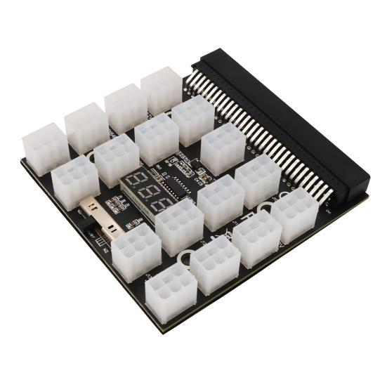 17x плата перетворення потужності сервера панель PCI E 12 В 6Pin адаптер для майнінгу Ethereum для HP PCIE PSU