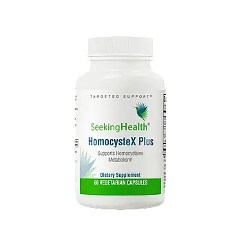 Seeking Health HomocysteX Plus / Підтримка метаболізму гомоцистеїну 60 капсул