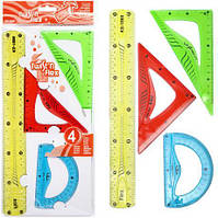 Набор линеек 30 см "неломайка" 2028-4 KNZ