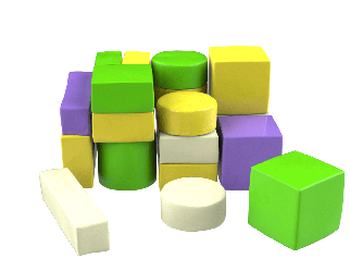 Конструктор «Гра» (100 елементів) KIDIGO, (41041)