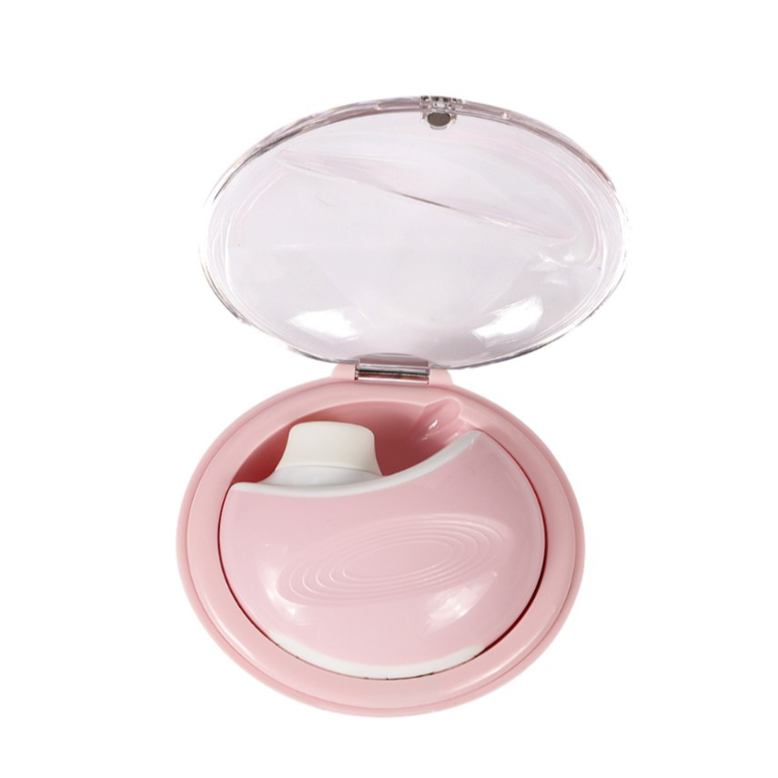 Вакуумний кліторальний стимулятор Shelly ніжно-рожевий, фото 1