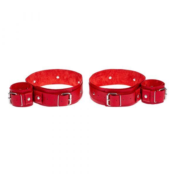 Фіксатор для зап'ястків та стегон Fixation Me Thigh, Red