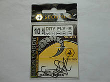 Гачок Scorpion dry fly №10