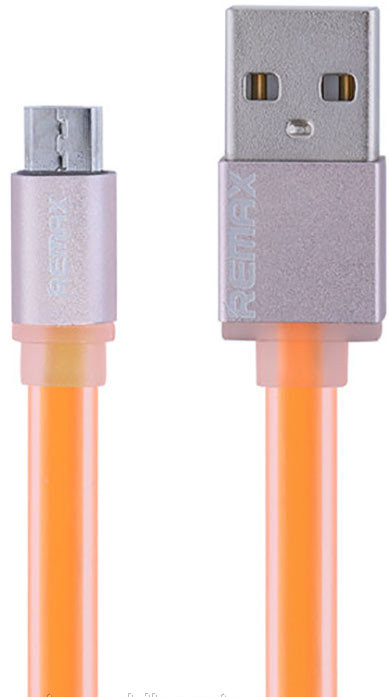Кабель microUSB Colorful 1м orange Remax 311801