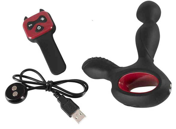 Вибромассажер простаты с нагревом и ротацией You2Toys Rechargeable Massager For Him от Orion all Оригинал, фото 2