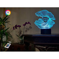 Змінна пластина для 3D нічників "Ранька 2" 3DTOYSLAMP 3903499