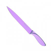 Нож для тонкой нарезки Fissman Juicy FS-2288 20 см фиолетовый