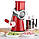 Ручний міксер-терка з насадками Kitchen Master 5140 Red 5333, фото 2