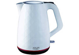 Чайник електричний 1.7 л Adler AD-1277-white 3751975