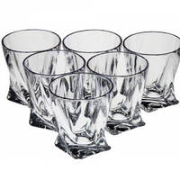 Набір стопок Quadro 0,55 мл 6 предметів Bohemia 2K936/99А44/055 1312264