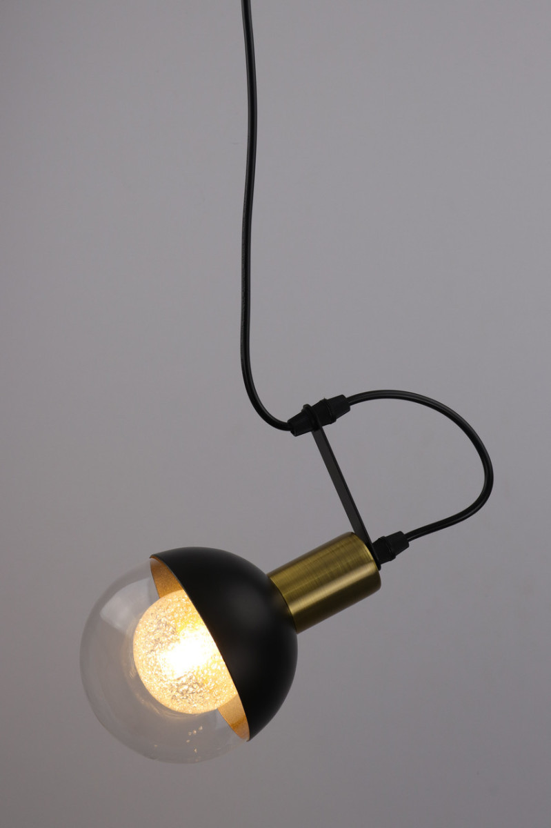 Купить Люстра потолочная подвесная в стиле LOFT (лофт) ZL1341/1 Черный ...