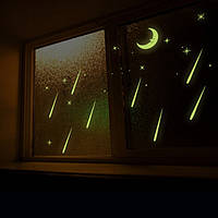 Світяться в темряві зірки, що падають 30 штук