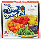 Фруктовий сортувальний пиріг (68 елементів) від Learning Resources, фото 2