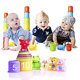 Набір для сортування Тварини і цифри (11 шт) від Homder, фото 3