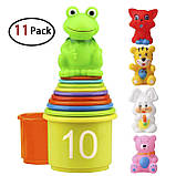 Набір для сортування Тварини і цифри (11 шт) від Homder, фото 7