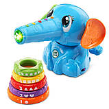 Розвиваюча іграшка для сортування Слоник від LeapFrog, фото 6