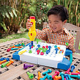Розвиваючий набір для будівництва Дриль і гвинтики (60 шт) від Educational Insights, фото 6