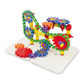 Розвиваючий набір Шестерінки і гусениця (117 шт) від Quercetti