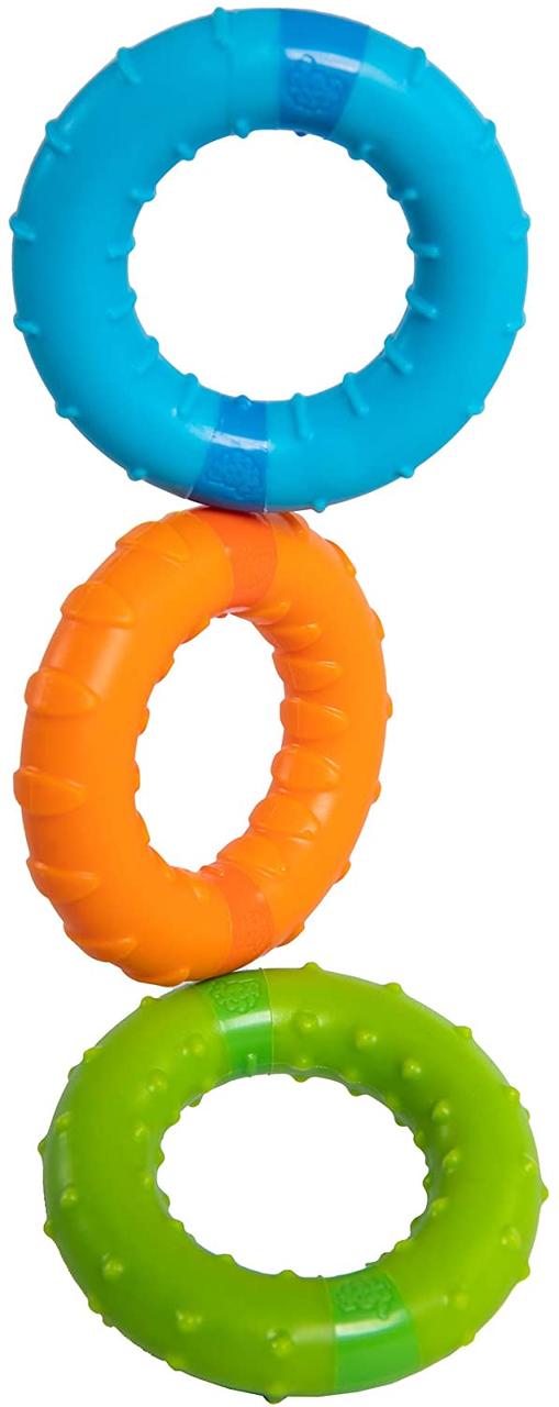 Розвивати сенсорний набір Кольорові магнітні кільця (3 шт) від Fat Brain Toys