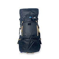 Тактичний, туристичний рюкзак T04 одне відділення фронтальні кишені, бокові кишені, розмір: 80*45*25см чорний