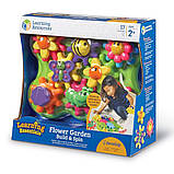 Розвиваюча дошка з шестернями Квітковий сад від Learning Resources, фото 6
