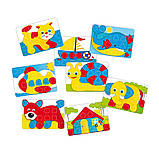 Розвиваючий набір в кейсі Мозаїка з великими фішками (40 шт) від Quercetti, фото 5