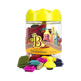 Будівельний набір Брістл Мегаполіс з зубчиками (68 шт) від Battat