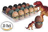 Розвиваючі 3D-головоломки динозаври в яйцях (20 шт) від Toyrifik, фото 3