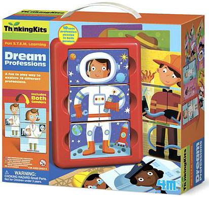 Розвиваючий набір Професія мрії (10 пазлів) від 4M, фото 1