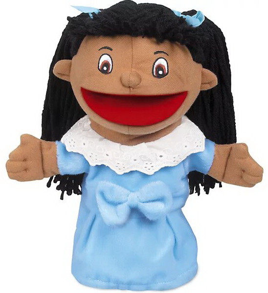 Розвиваюча лялька-рукавичка Іспанська дівчинка від Lakeshore, фото 1