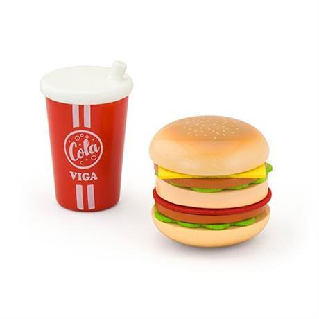 Розвиваючий набір Кола і гамбургер від Viga Toys, фото 1