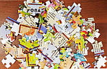 Розвиваючий набір пазл Пам'ятки Європи (110 елементів), фото 3
