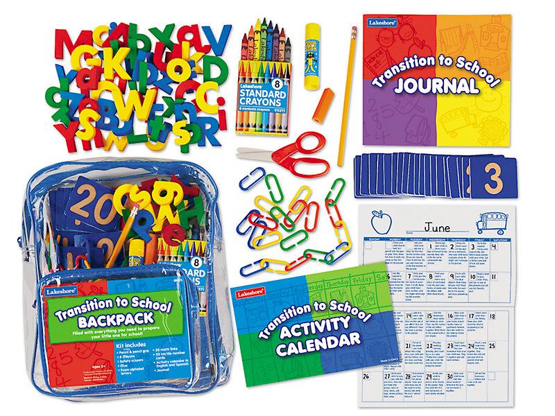 Розвиваючий шкільний набір в рюкзаку (1 шт) від Lakeshore, фото 1