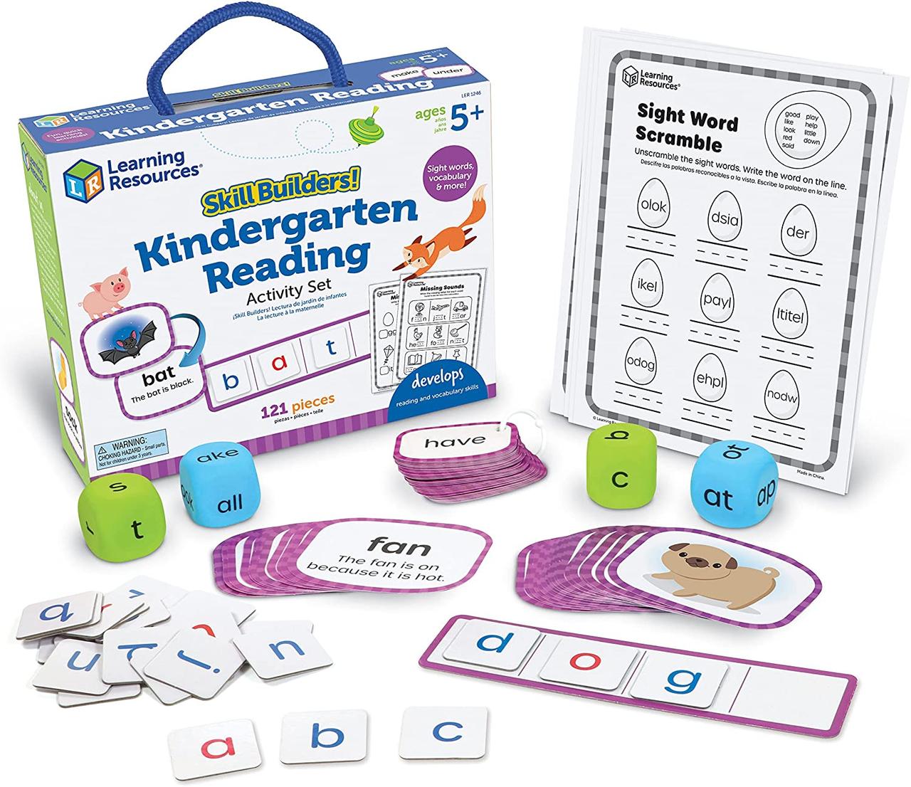 Розвиваючий набір дитячий садок навчання читанню (122 предмета) від Learning Resources (107-122), фото 1