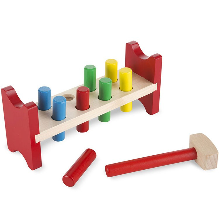 Розвиваюча дерев'яна стукалка від Melissa & Doug