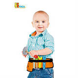 Набір дитячий пояс з інструментами від Viga Toys, фото 4