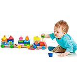 Розвиваючий конструктор каталка Паровозик від Viga Toys, фото 3