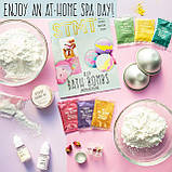 Науковий набір для виготовлення ароматизованих бомбочок для ванни (5 шт), фото 7