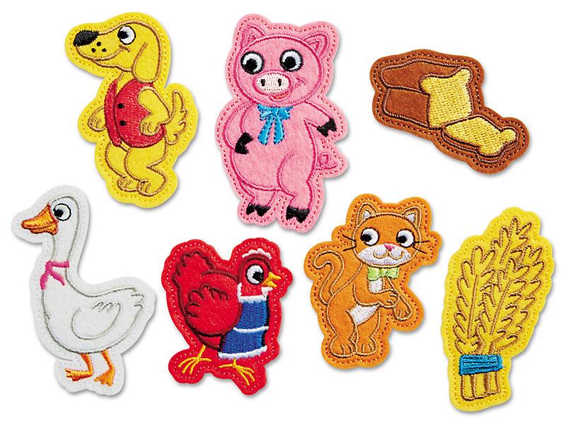 Фігурки для сенсорної рукавички Колосок (7 шт) від Lakeshore (102-093), фото 1