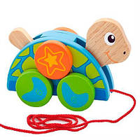 Розвиваюча іграшка каталка Черепаха від Viga Toys