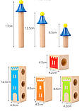 Будівельний дерев'яний набір Монтессорі Замок, фото 2