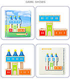 Будівельний дерев'яний набір Монтессорі Замок, фото 8