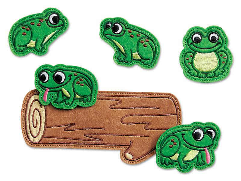Фігурки для сенсорної рукавички Жаби (6 шт) від Lakeshore, фото 1