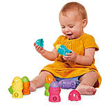 Розвиваюча іграшка Пірамідка курчата в шкаралупі від Toomies, фото 6