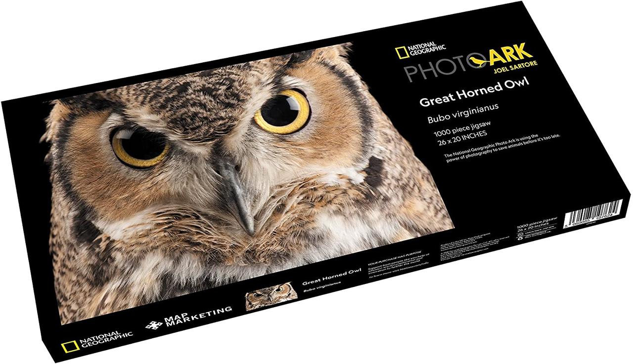 Настільна гра пазли Сова від NATIONAL GEOGRAPHIC, фото 1
