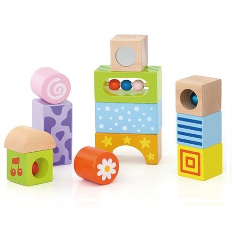 Будівельний набір Брязкальця (12 шт) від Viga Toys