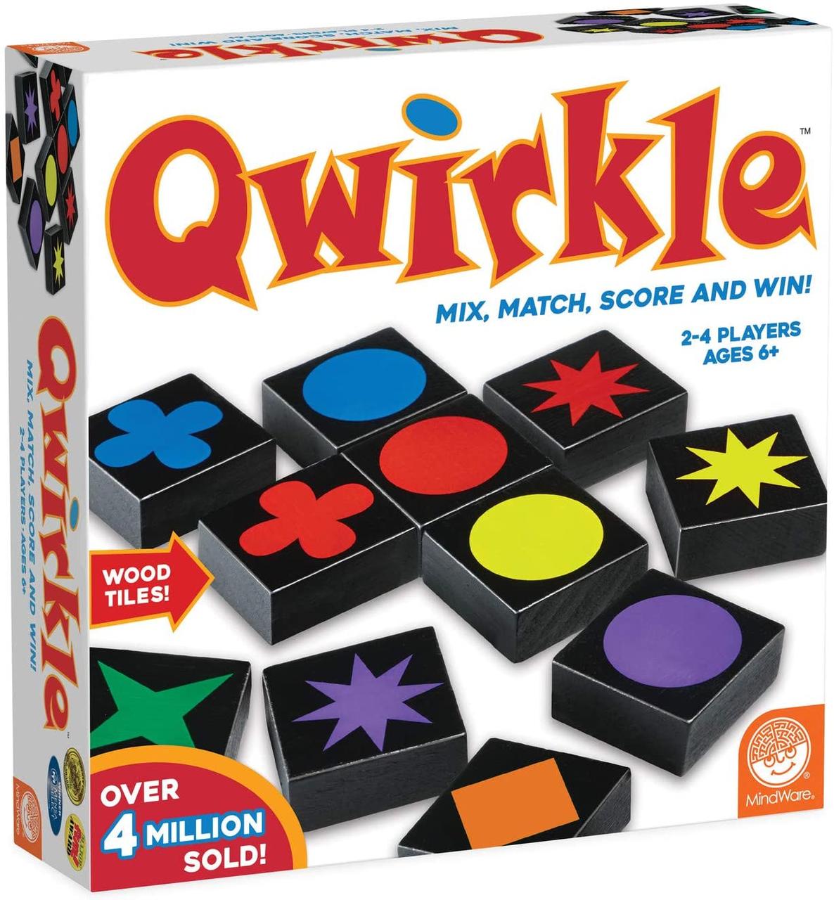 Настільна логічна гра Qwirkle від MindWare