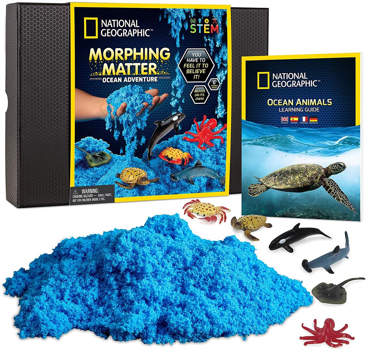 Науковий STEM набір Морфірующий пісок Океан від NATIONAL GEOGRAPHIC