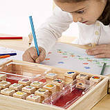 Набір дерев'яних штампів (26 шт) від Melissa & Doug, фото 3