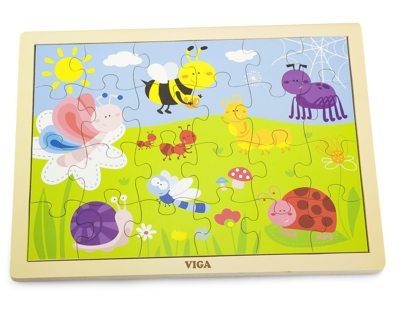 Розвиваючий пазл Парк від Viga Toys, фото 1
